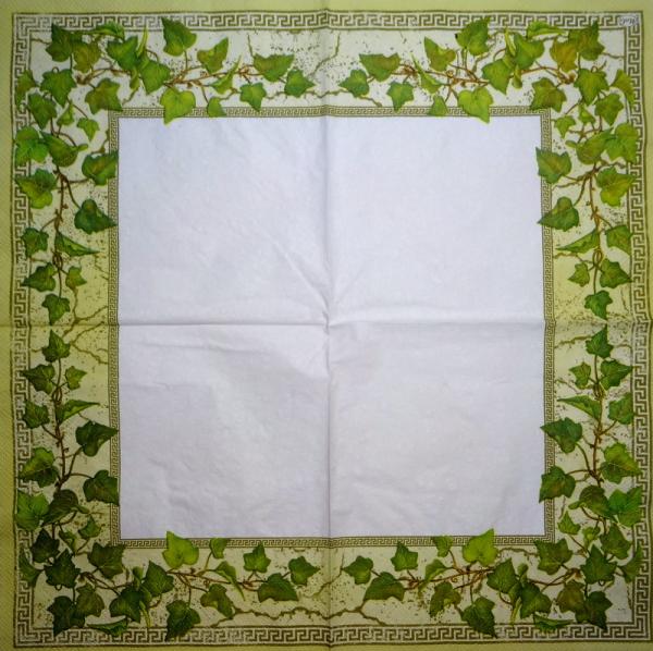 043 Plants - 4 ply - ppd - Handkerchief